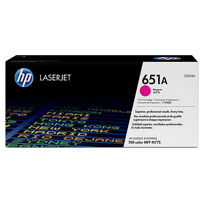 Toner magenta HP Laserjet Enterprise 700 color MFP M775
