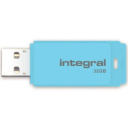 Integral błękitny pendrive 32GB PASTEL