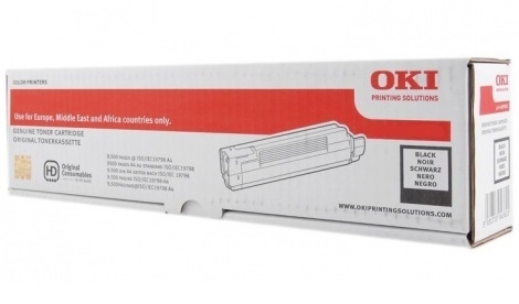 Toner oryginalny 45862840 czarny Oki MC873