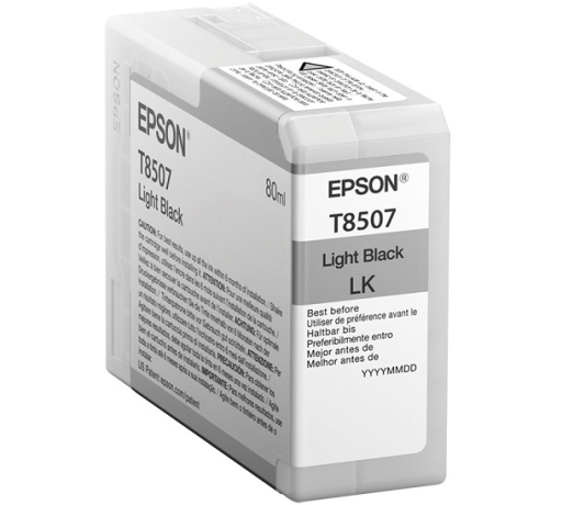 Atrament oryginalny T8507 Epson Light black SC-P800