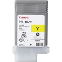 Tusz PFI-102Y Canon iPF 500 655 710, LP 17 24 yellow 130ml