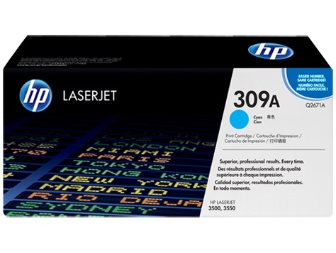 Toner oryginalny HP cyan Q2671A, 309A