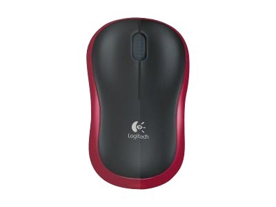 Logitech Mysz Wireless Mouse M185 Red