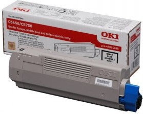 Toner oryginalny czarny 43865708 Oki